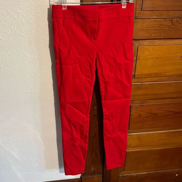 Loft Red Pant 00tall - Picture 1 of 6